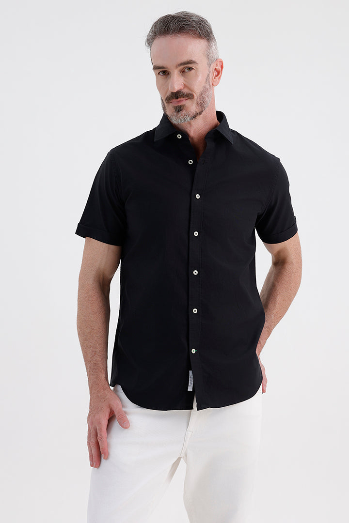 BLACK OXFORD SHIRT