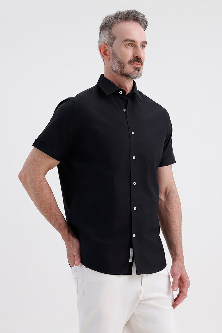 BLACK OXFORD SHIRT