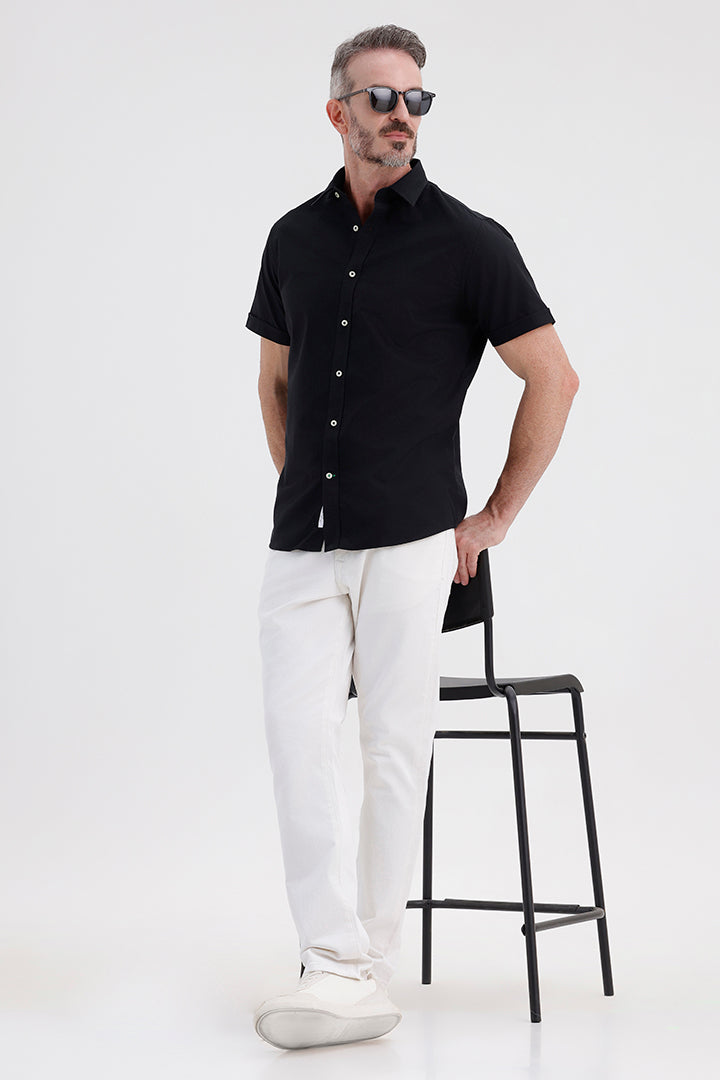 BLACK OXFORD SHIRT