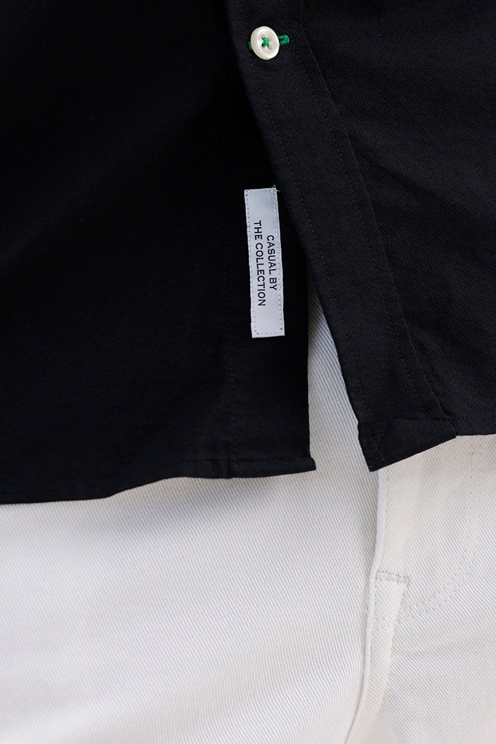 BLACK OXFORD SHIRT