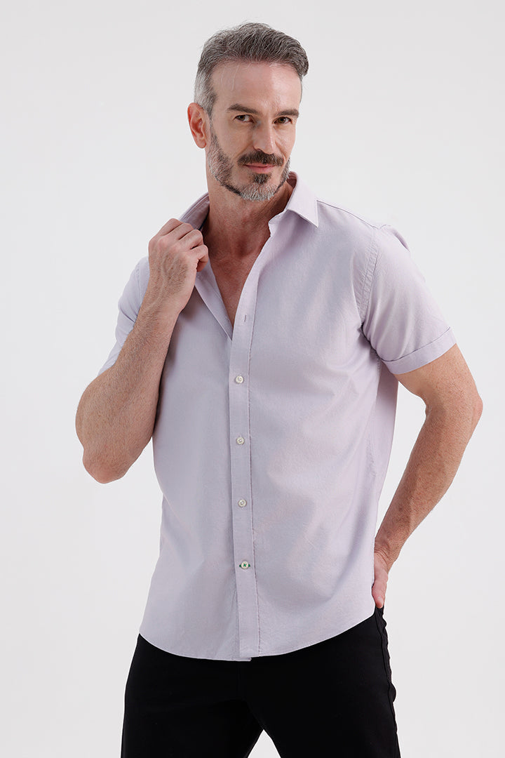 MISTY LILAC OXFORD SHIRT