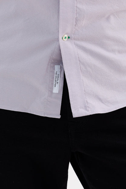 MISTY LILAC OXFORD SHIRT