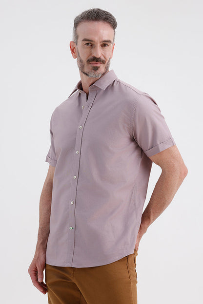 PURPLE DOVE OXFORD SHIRT