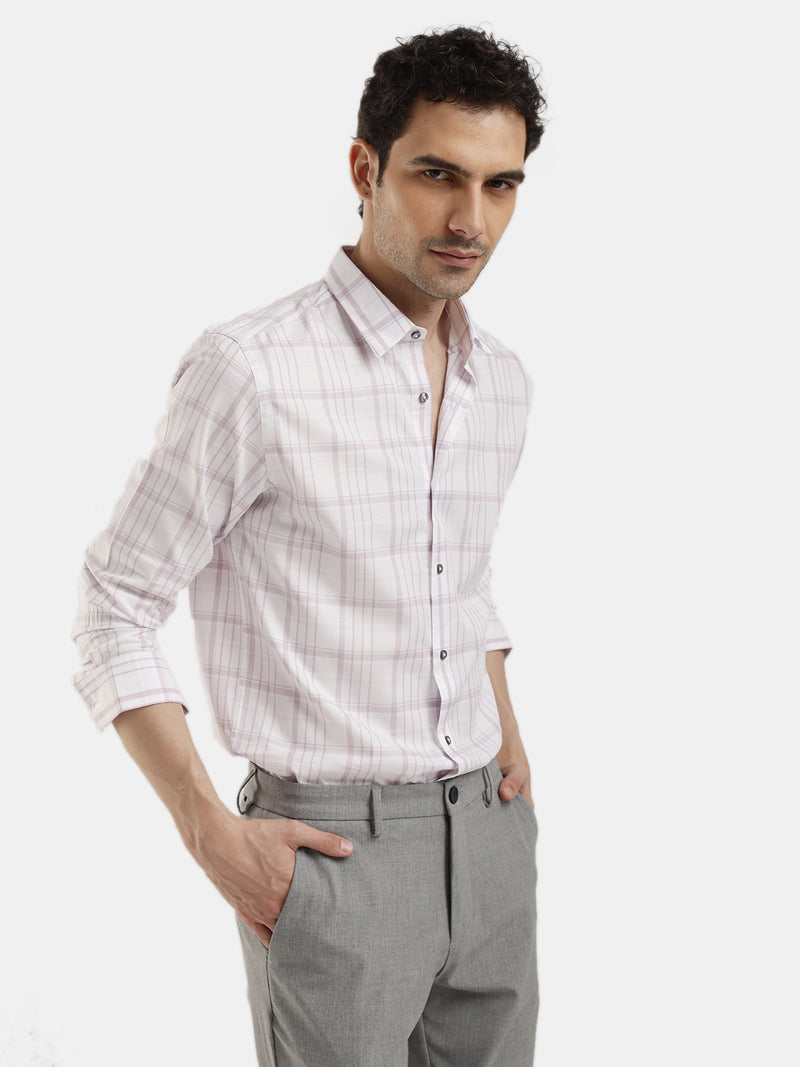 COTTON CHECKED SHIRT