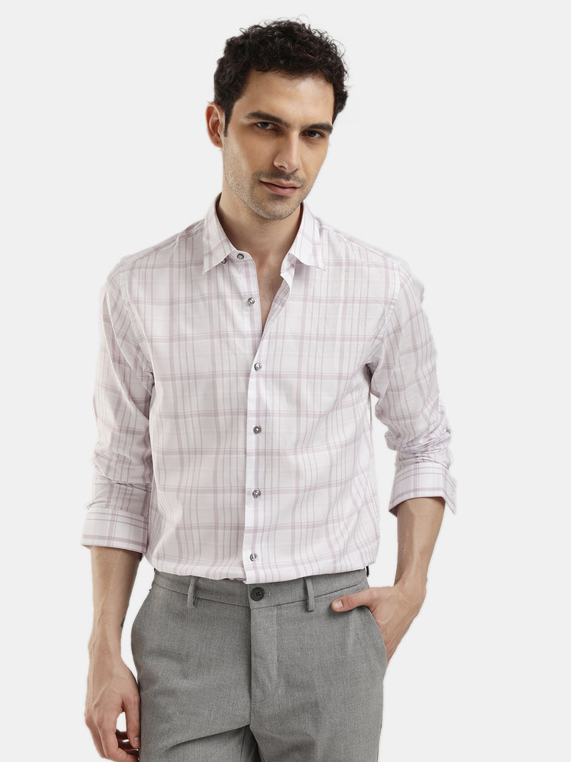 COTTON CHECKED SHIRT