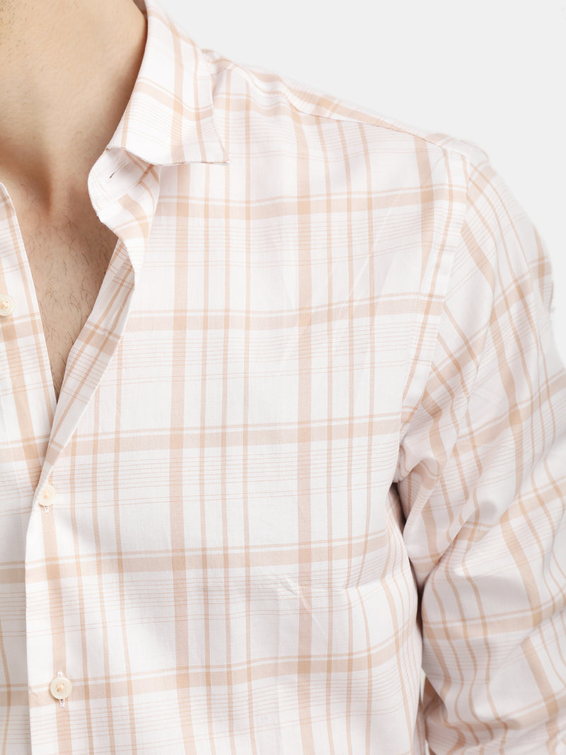 COTTON CHECKED SHIRT