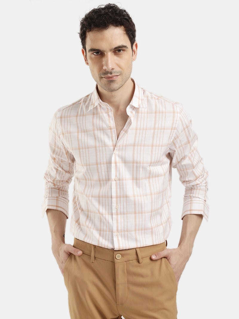 COTTON CHECKED SHIRT