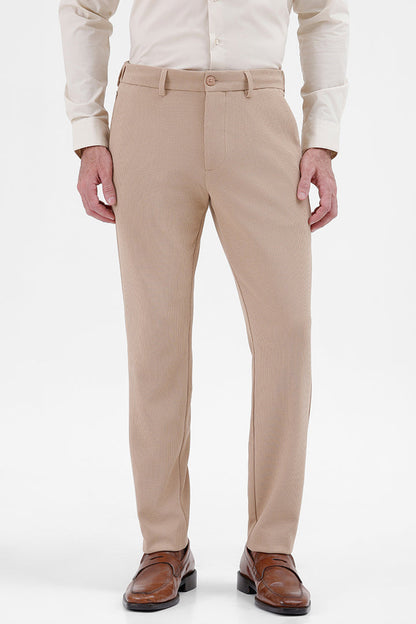BEIGE STRETCH TROUSER