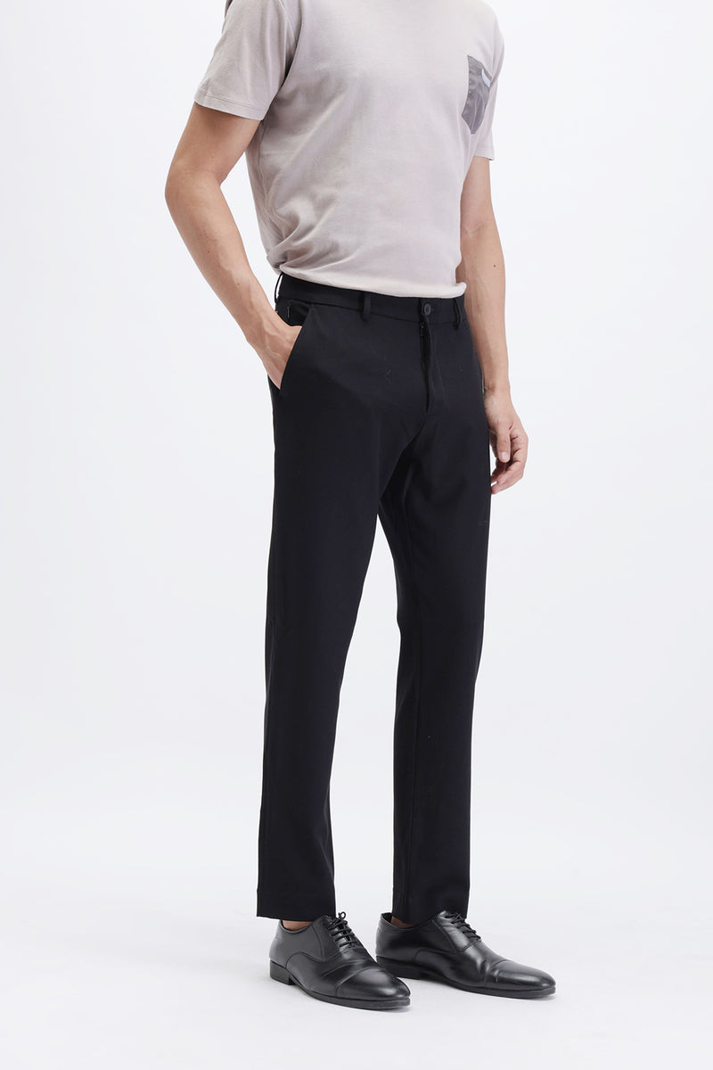 SLIM FIT CLASSIC SOLID TROUSER