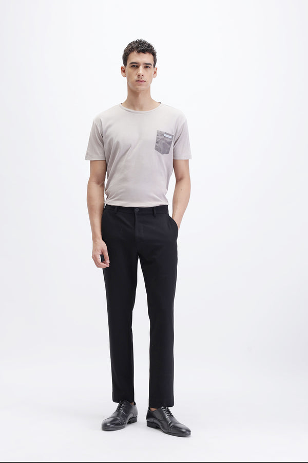 SLIM FIT CLASSIC SOLID TROUSER