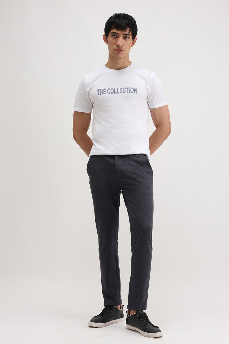SLIM FIT PLAIN TROUSER
