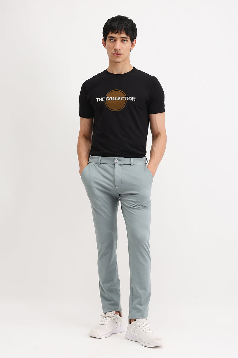 SLIM FIT PLAIN TROUSER