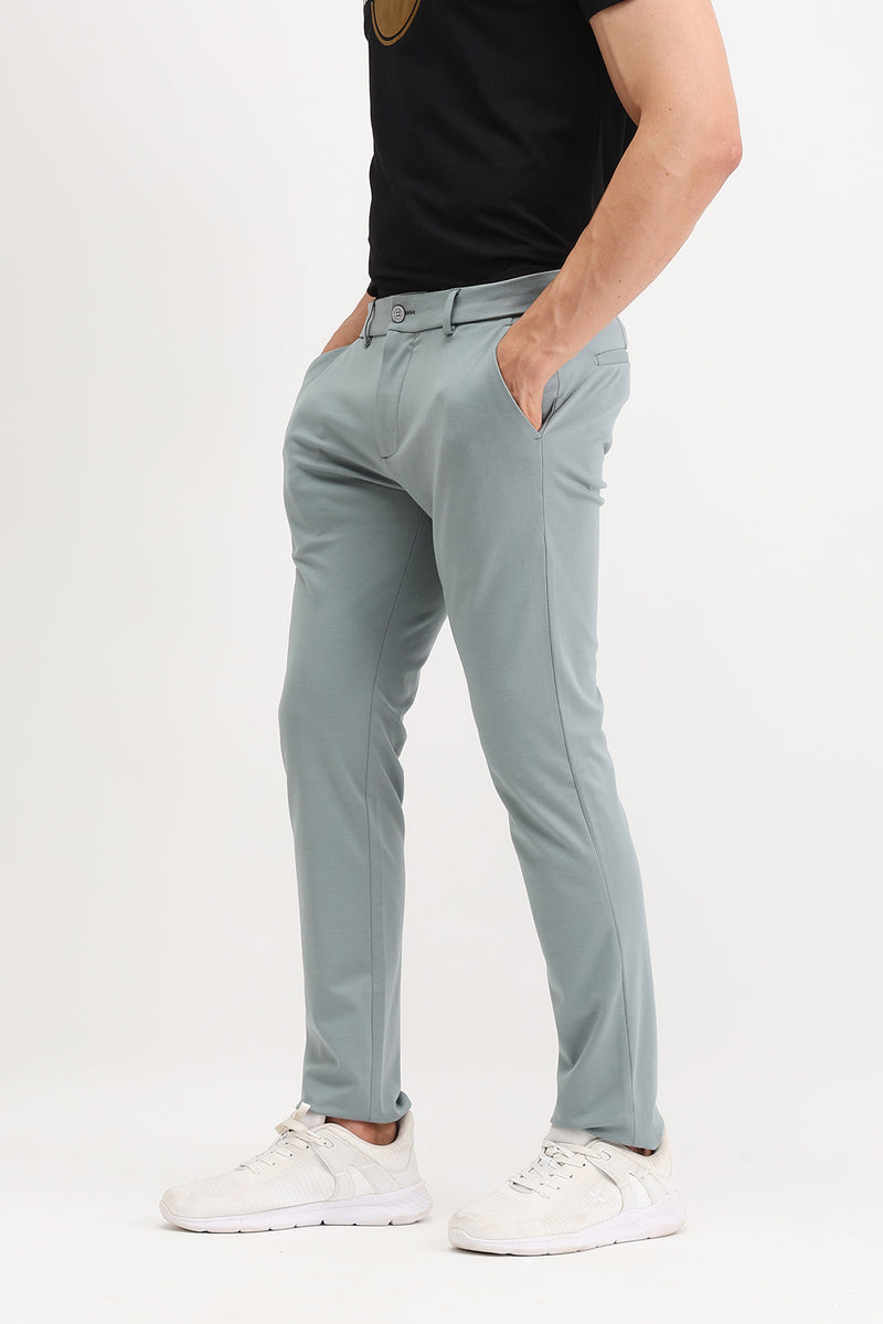 SLIM FIT PLAIN TROUSER