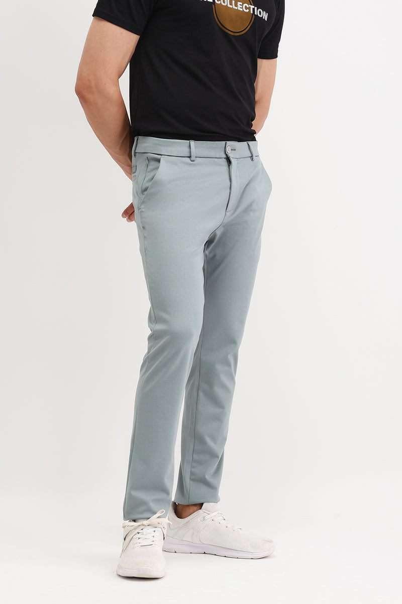 SLIM FIT PLAIN TROUSER
