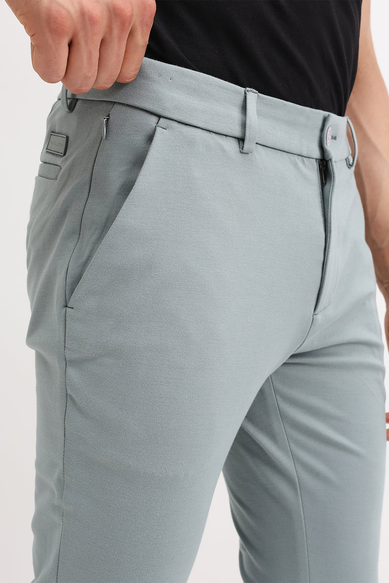 SLIM FIT PLAIN TROUSER
