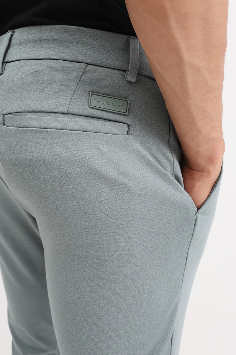 SLIM FIT PLAIN TROUSER