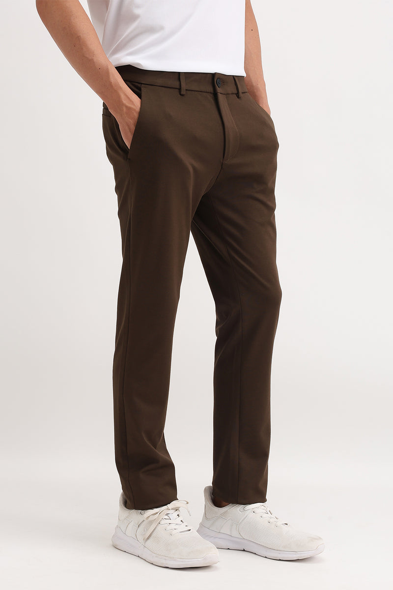 SLIM FIT PLAIN TROUSER
