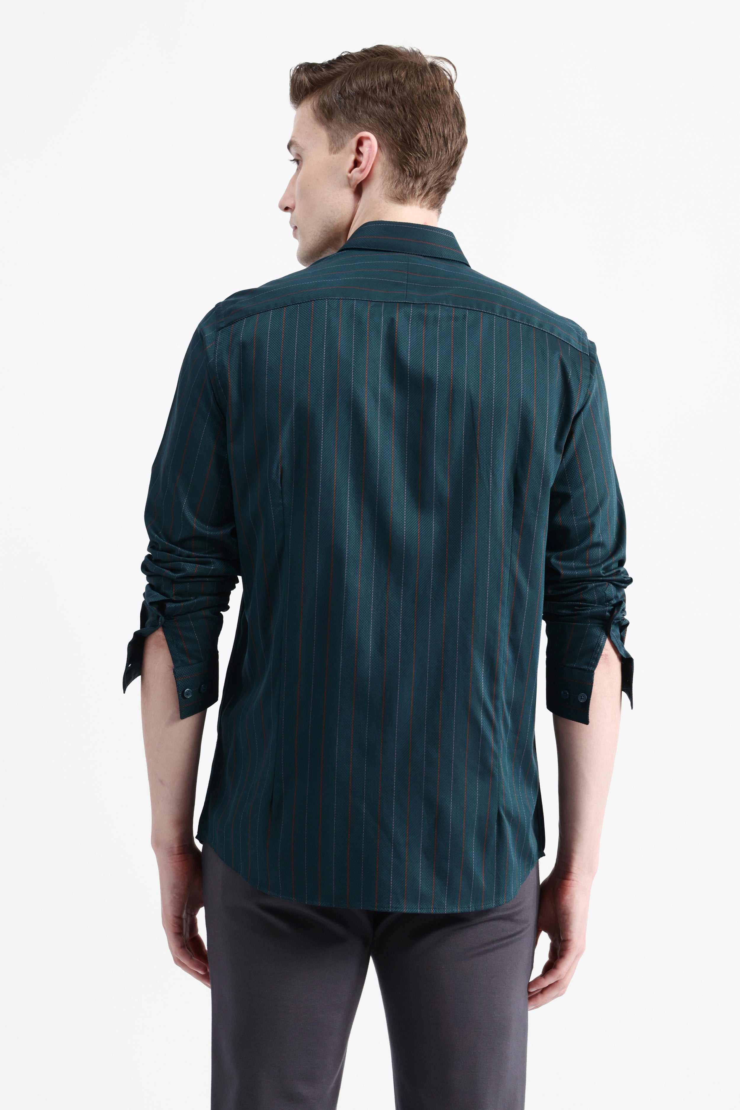 FULL SLEEVES STRIPED SHIRT