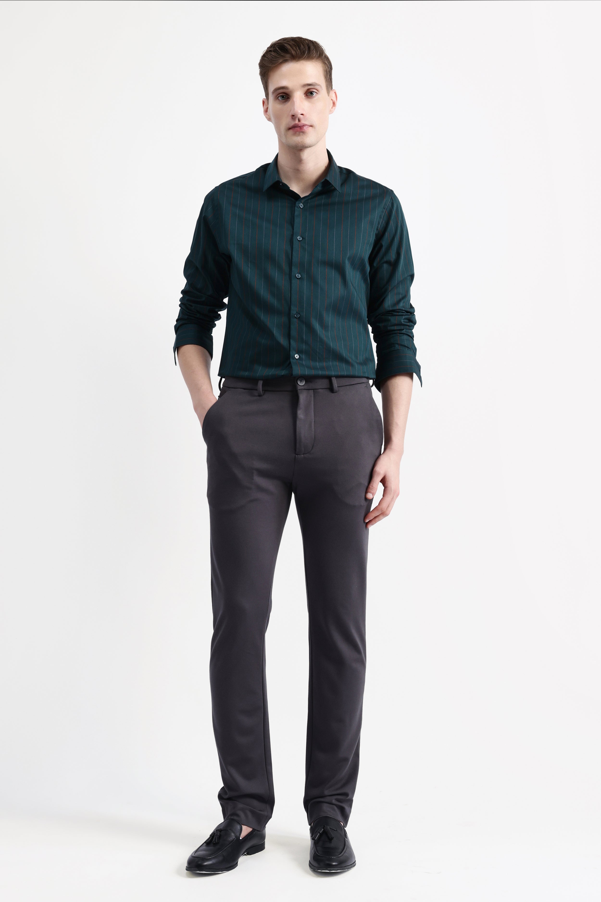 FULL SLEEVES STRIPED SHIRT