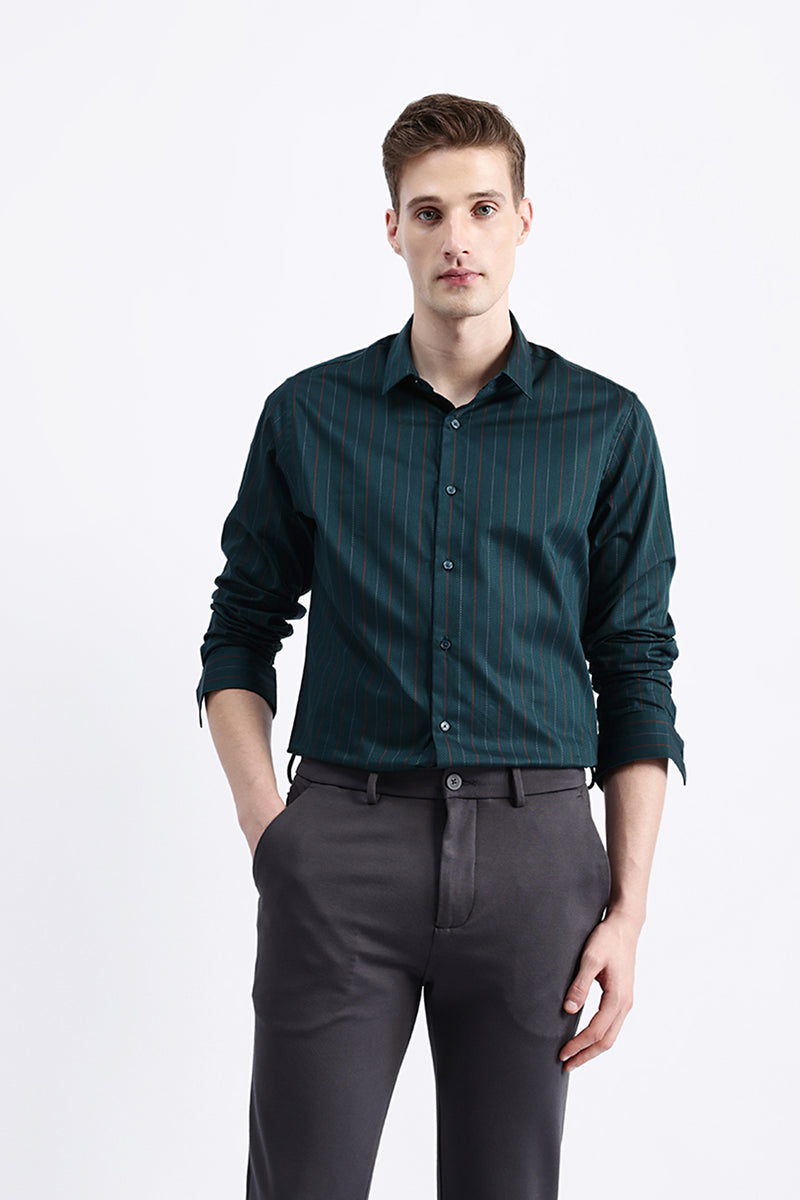 FULL SLEEVES STRIPED SHIRT