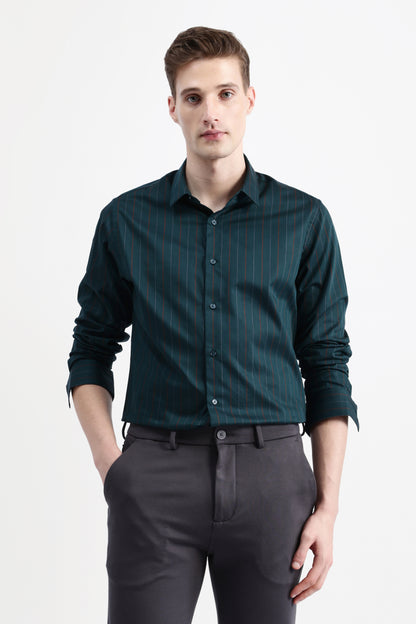 FULL SLEEVES STRIPED SHIRT