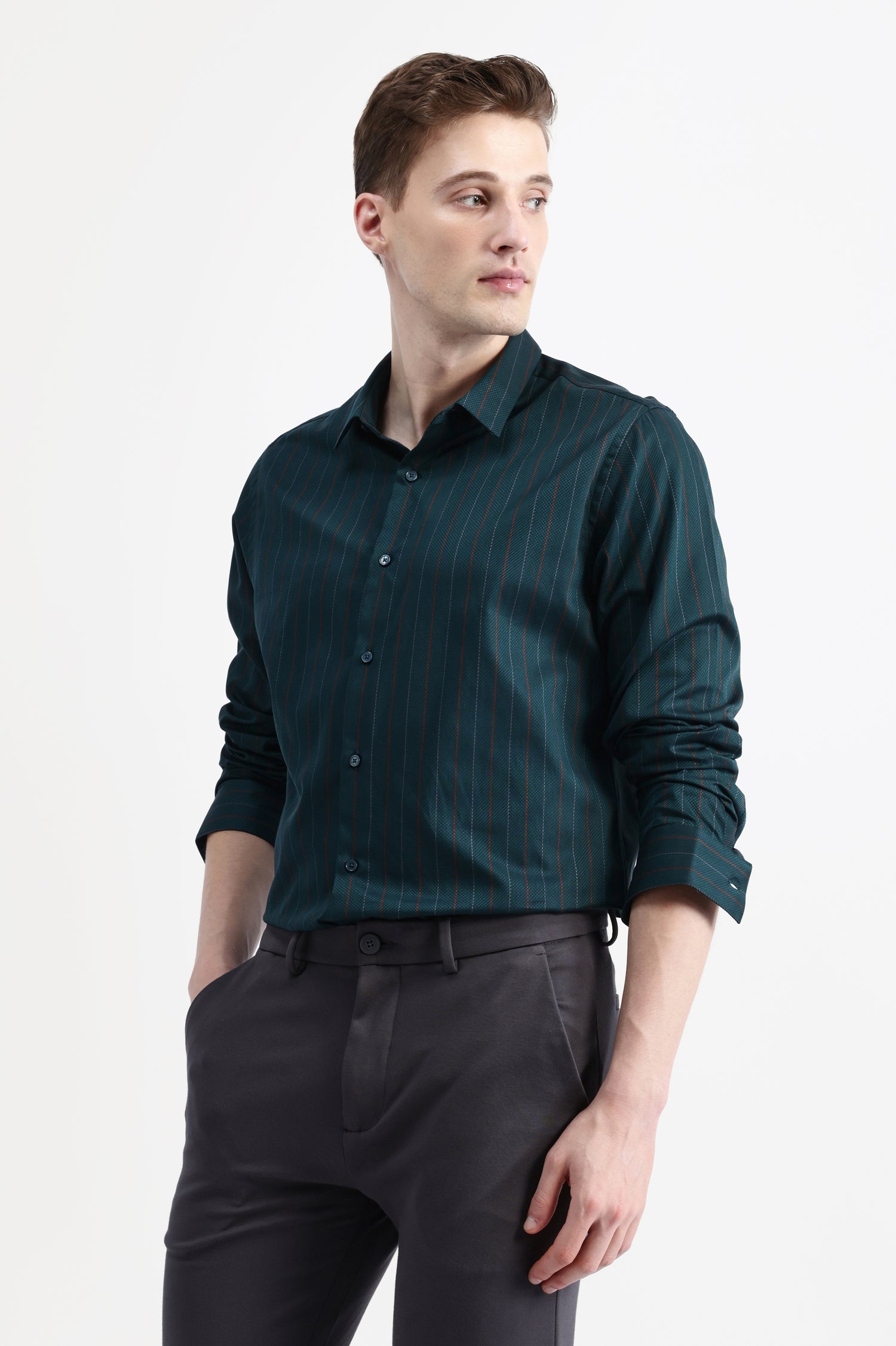 FULL SLEEVES STRIPED SHIRT