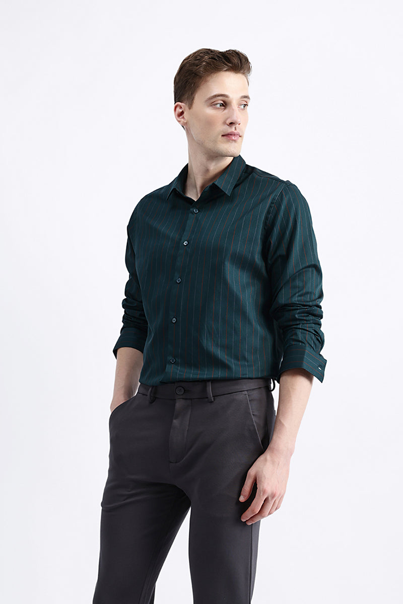 FULL SLEEVES STRIPED SHIRT