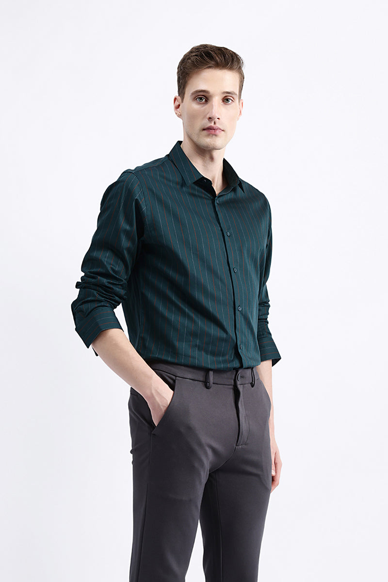 FULL SLEEVES STRIPED SHIRT