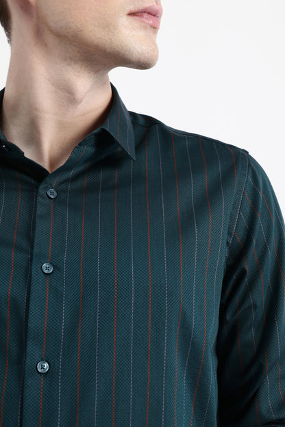 FULL SLEEVES STRIPED SHIRT