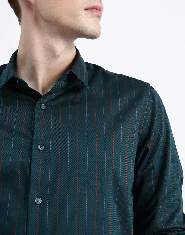 FULL SLEEVES STRIPED SHIRT