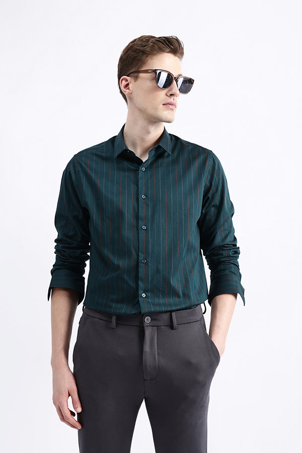 FULL SLEEVES STRIPED SHIRT