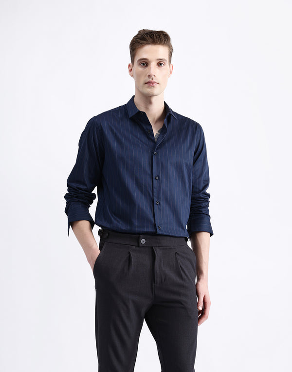 FULL SLEEVES STRIPED SHIRT