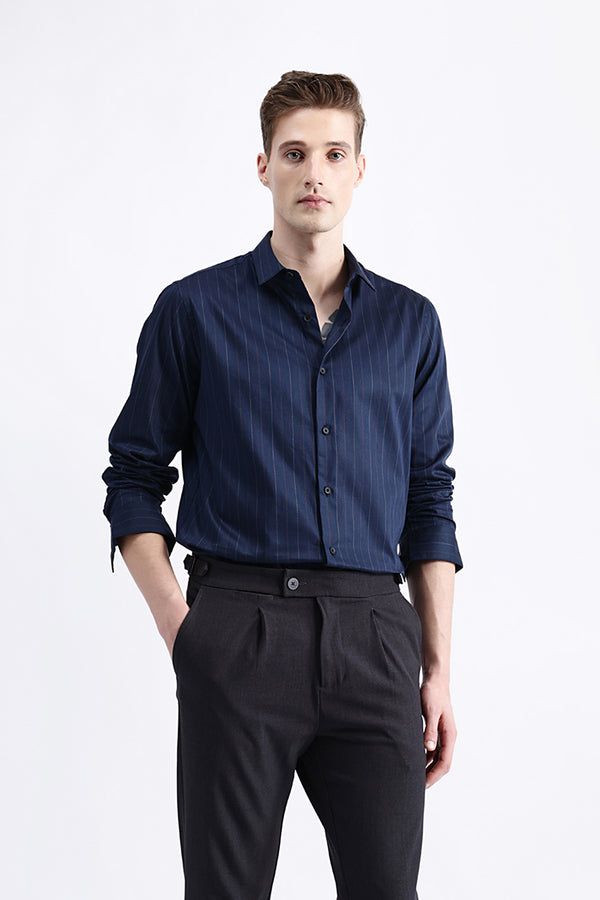 FULL SLEEVES STRIPED SHIRT