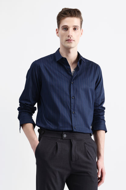 FULL SLEEVES STRIPED SHIRT