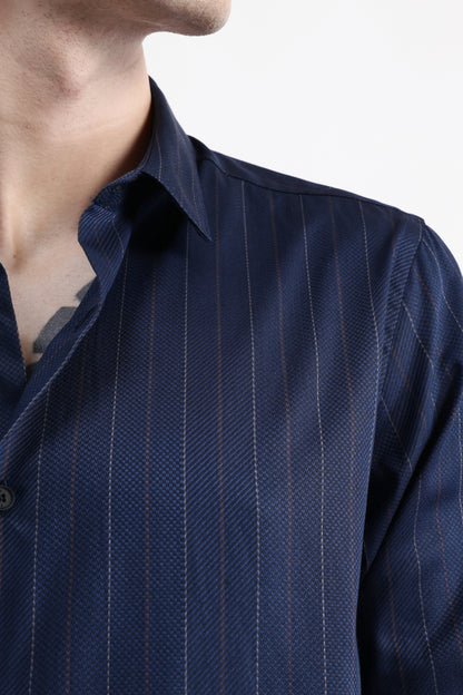 FULL SLEEVES STRIPED SHIRT