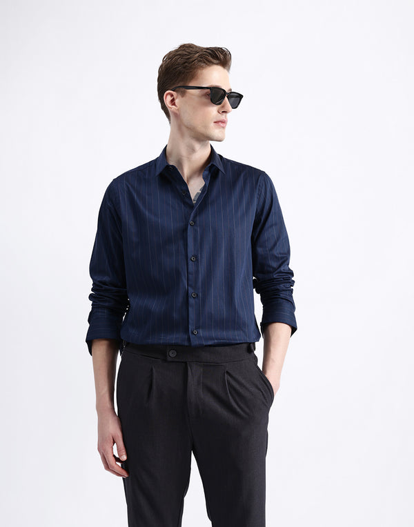 FULL SLEEVES STRIPED SHIRT