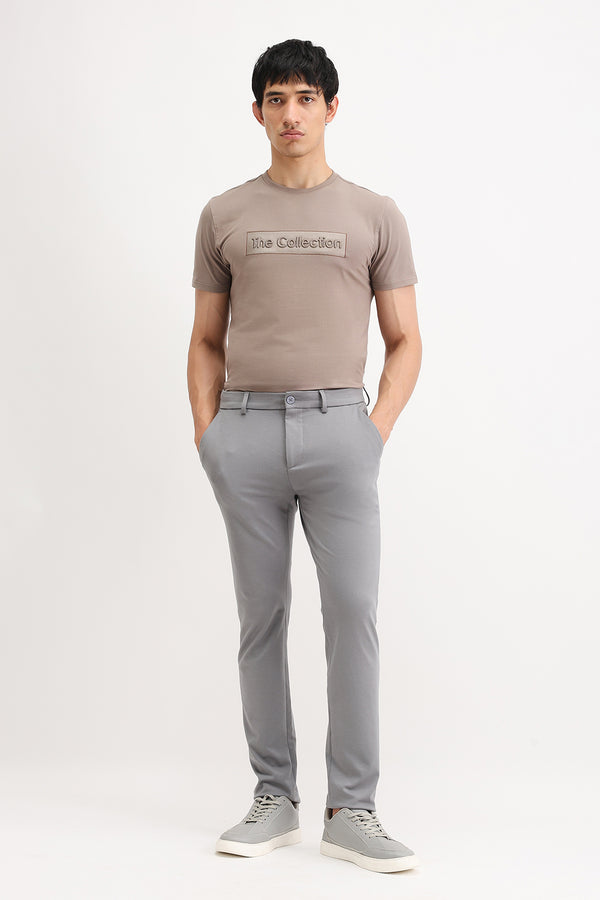 SLIM FIT PLAIN TROUSER
