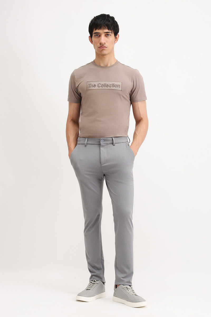 SLIM FIT PLAIN TROUSER