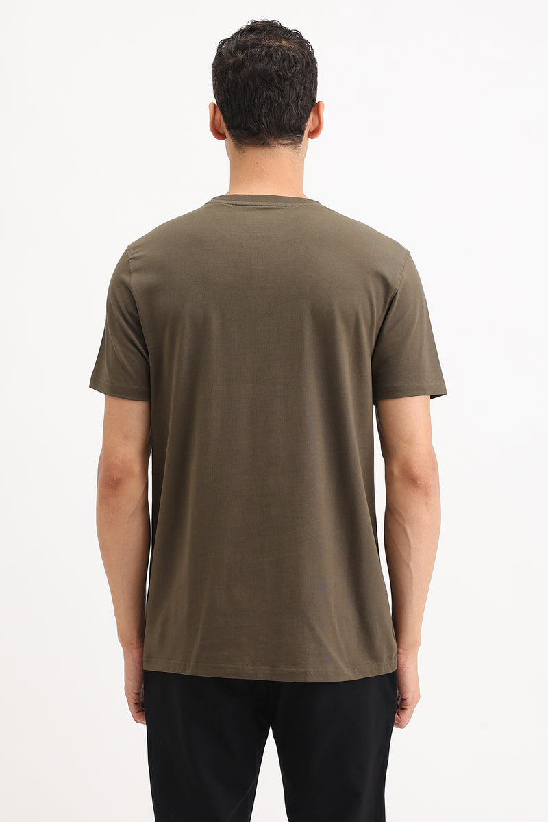 EMBOSSED PRINT T-SHIRT