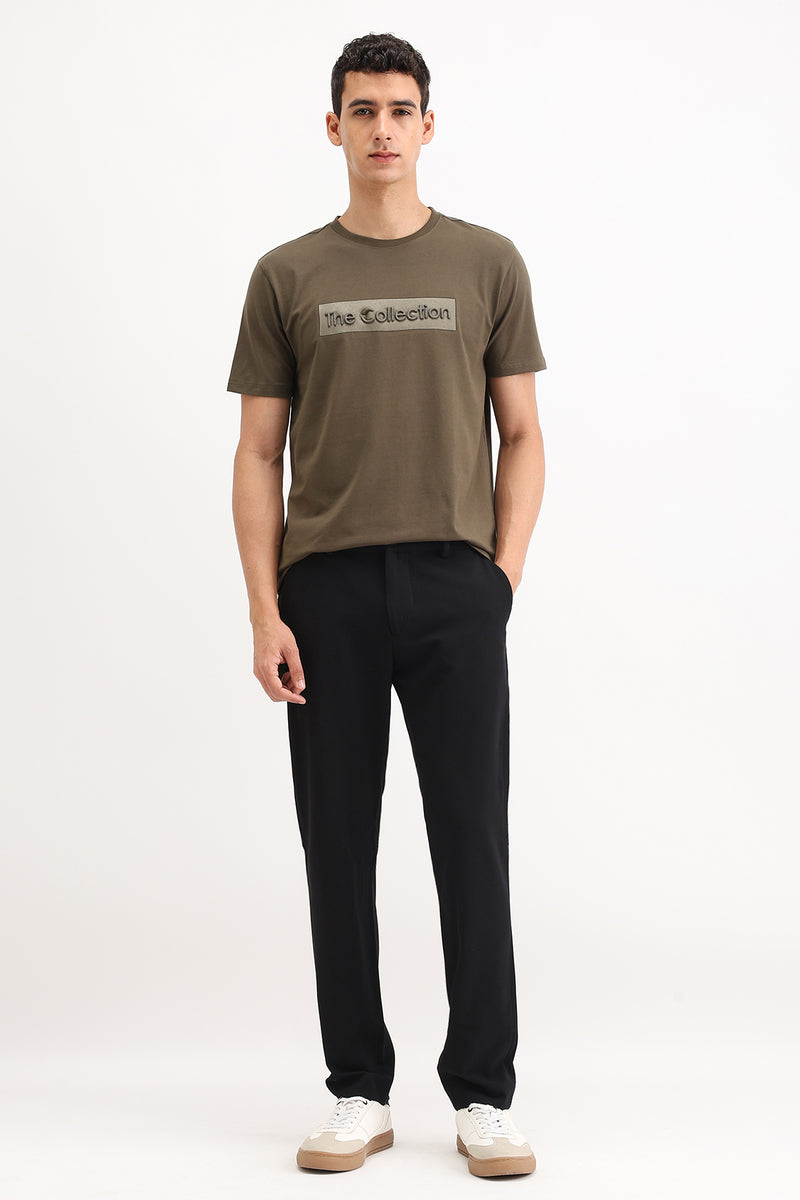 EMBOSSED PRINT T-SHIRT