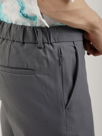 4-WAY TUTOR GREY STRETCH TROUSERS