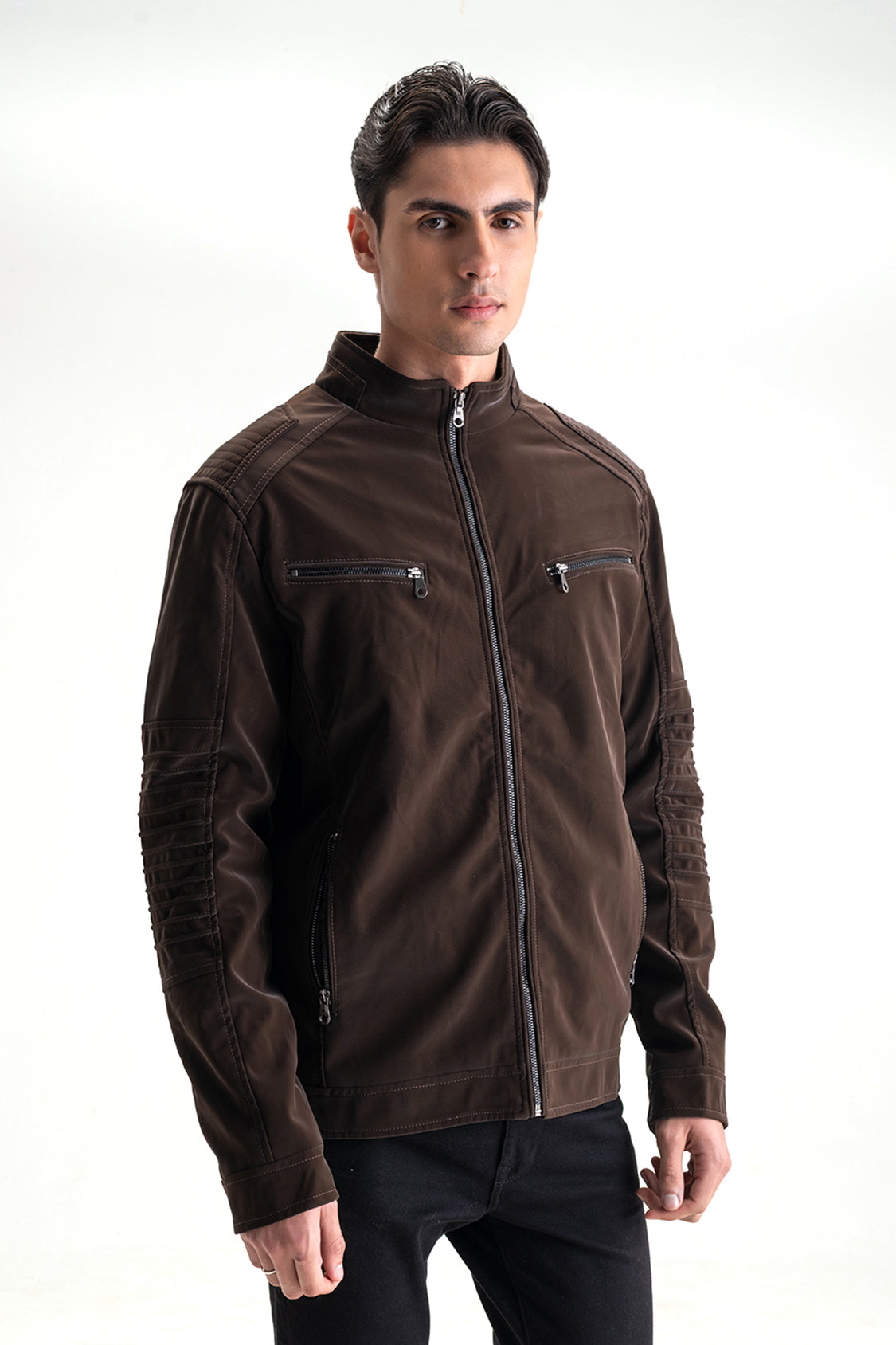 FULL SLEEVES BIKER JACKET