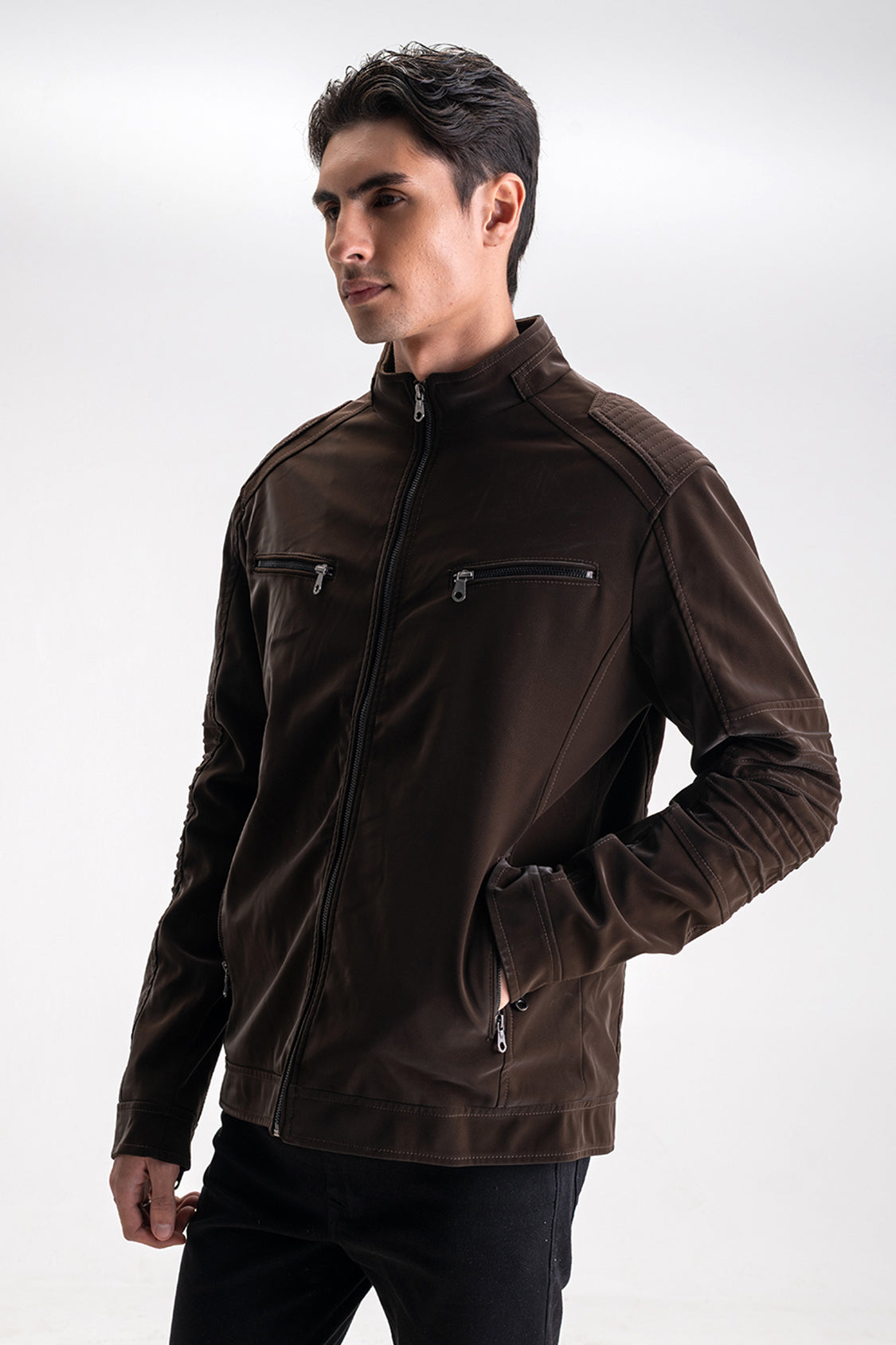 FULL SLEEVES BIKER JACKET