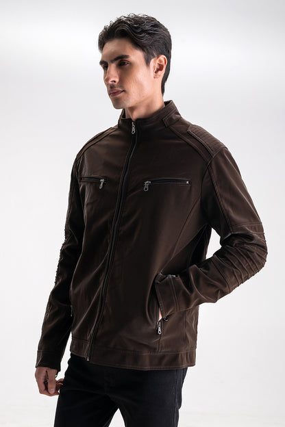 FULL SLEEVES BIKER JACKET