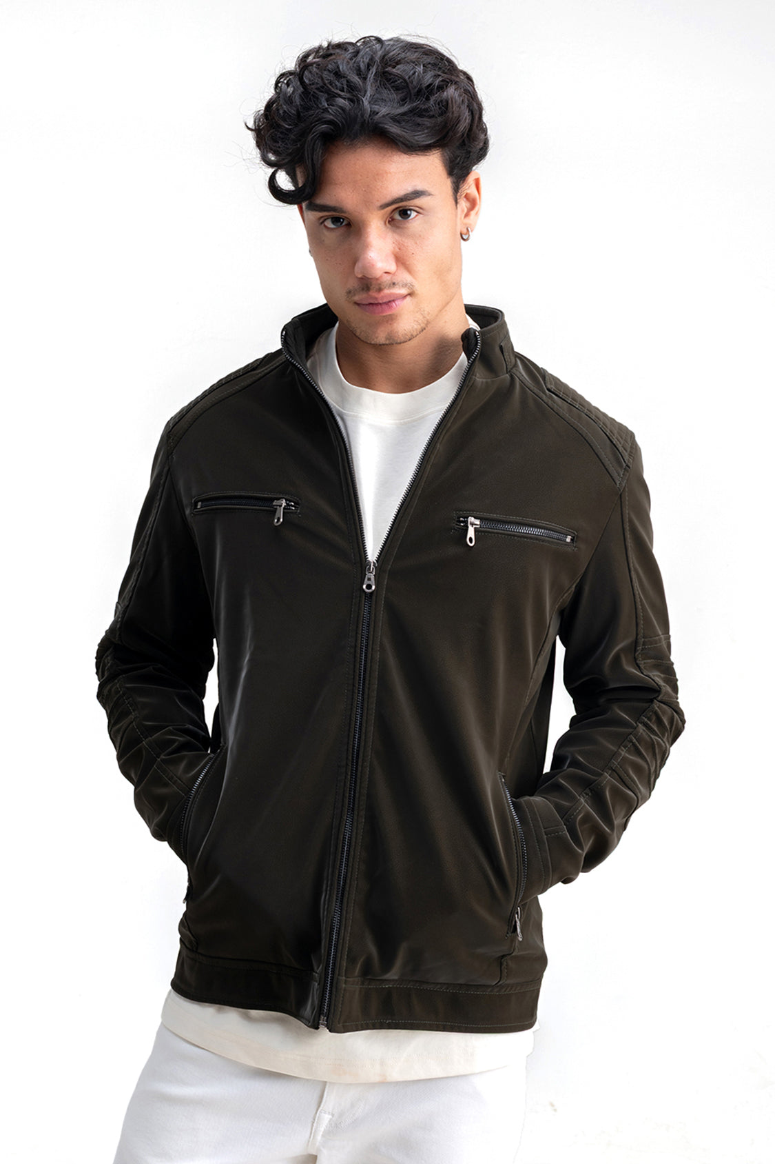 FULL SLEEVES BIKER JACKET