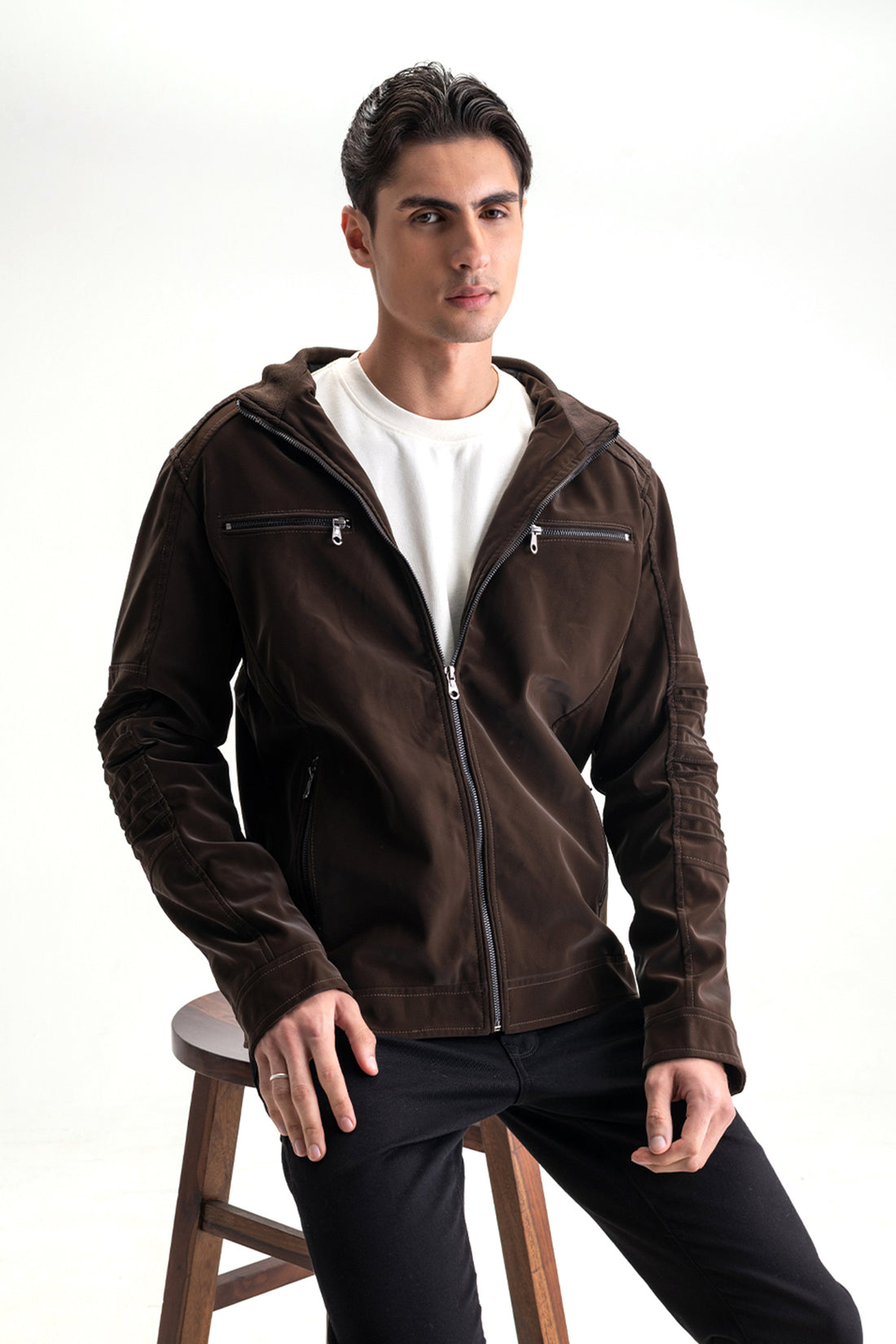 FULL SLEEVES BIKER JACKET