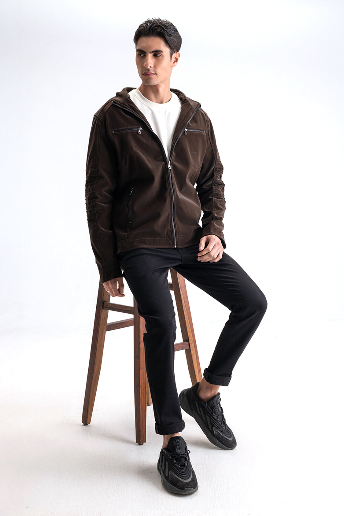 FULL SLEEVES BIKER JACKET