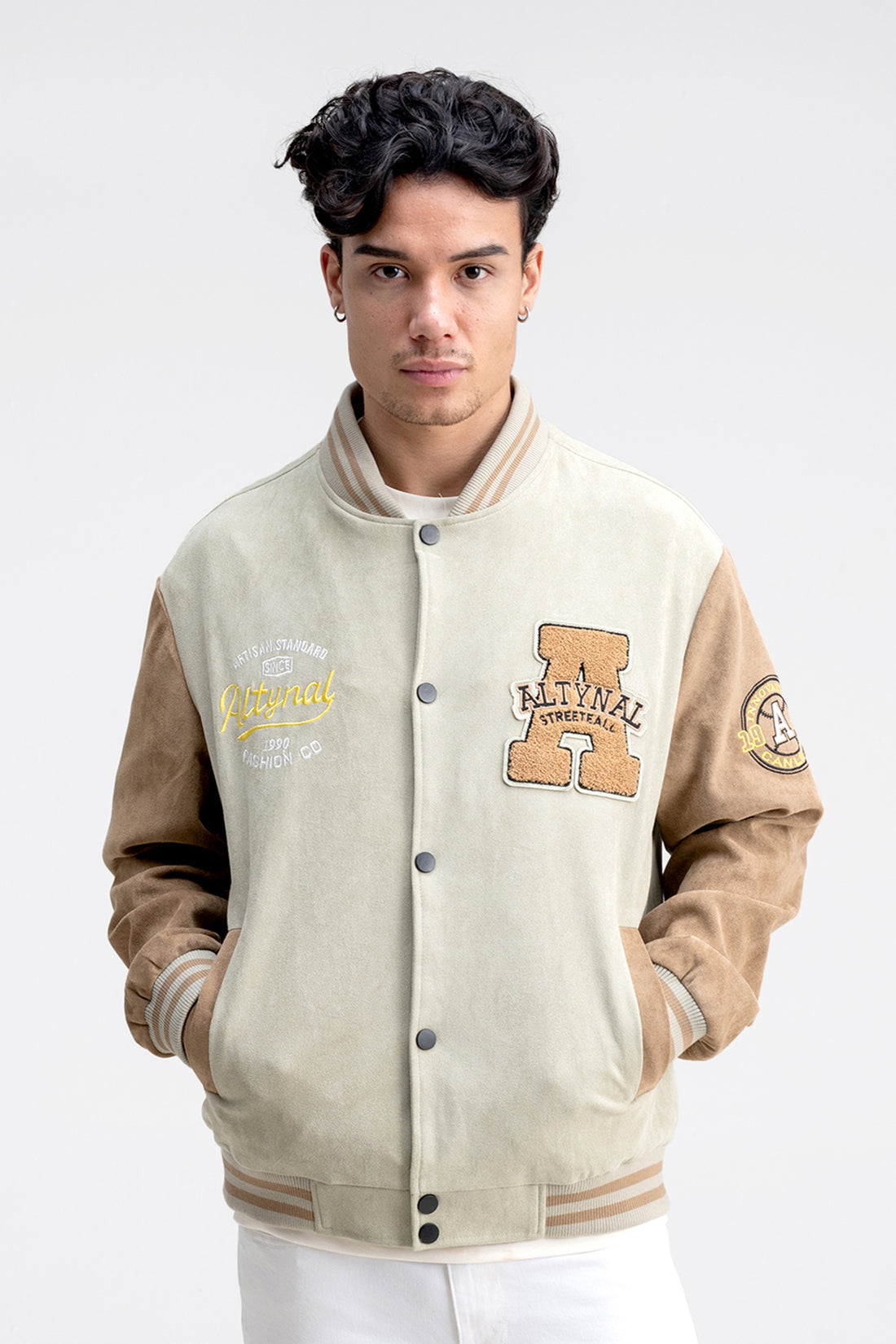 ICONIC PATCH VARSITY JACKET