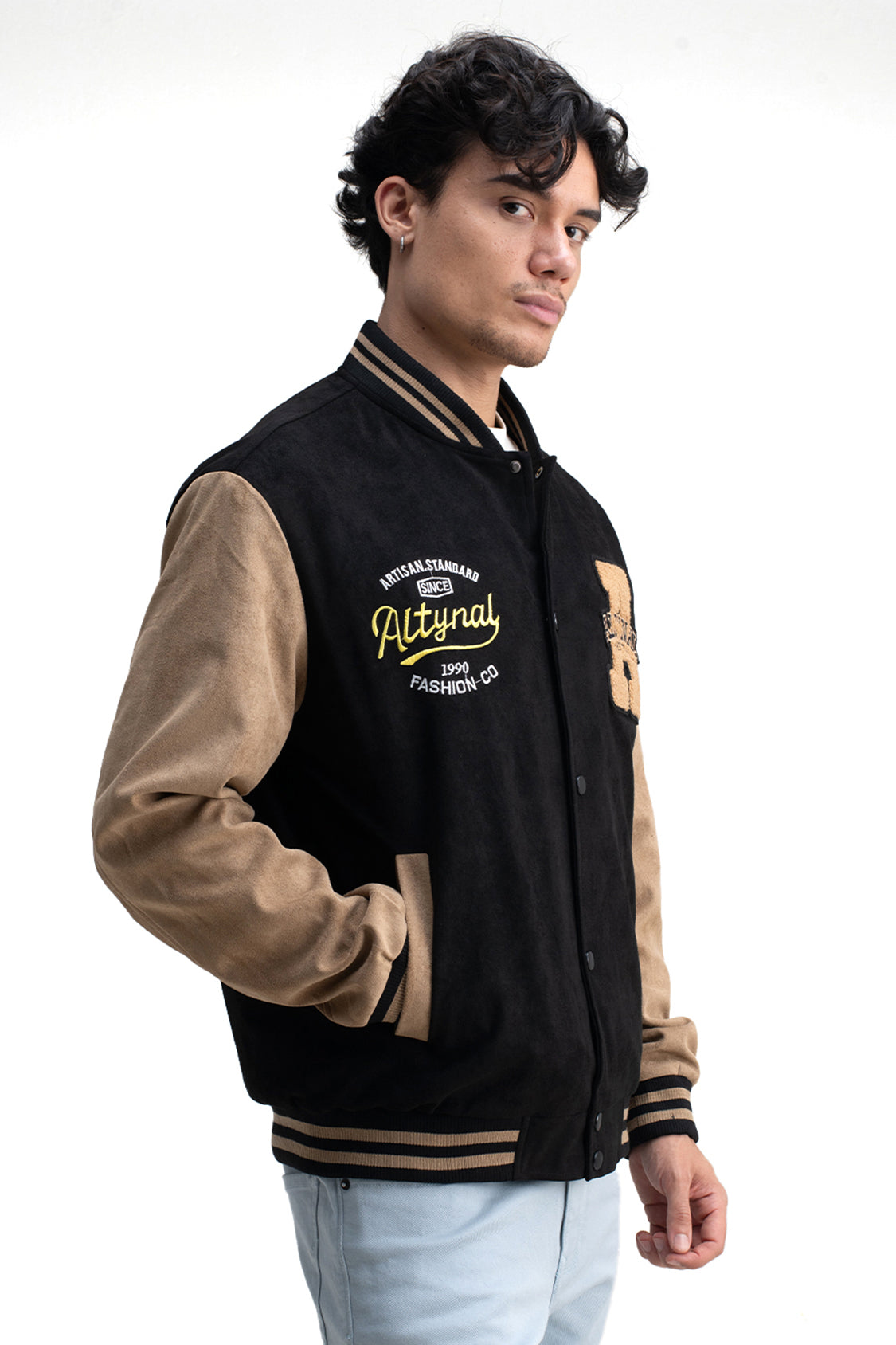 ICONIC PATCH VARSITY JACKET