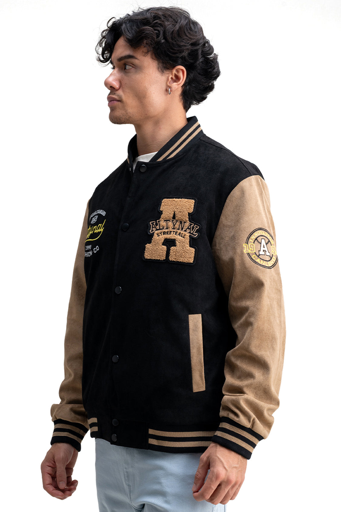 ICONIC PATCH VARSITY JACKET